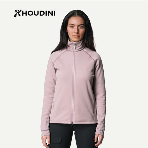 HOUDINI胡丁尼  Power Up Jacket 高阶魔术师户外女立领保暖抓绒衣 830020/830067 商品图0