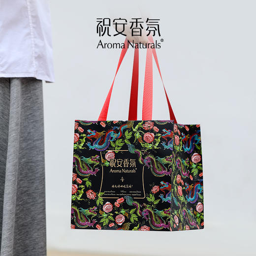 【祝安】礼品袋时尚印花手提袋装饰送礼花卉 商品图2