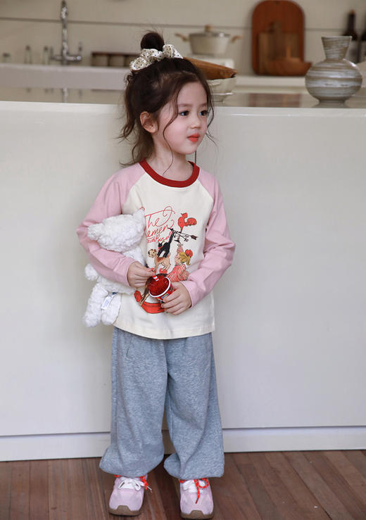 （两件加入购物，满减到手39.9两件）西蒙日记·儿童卡通插肩袖百搭T恤 商品图5