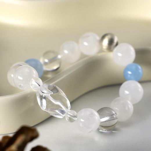 ARSIS｜晶石系列 纯净疗愈·白水晶串珠手链 商品图4