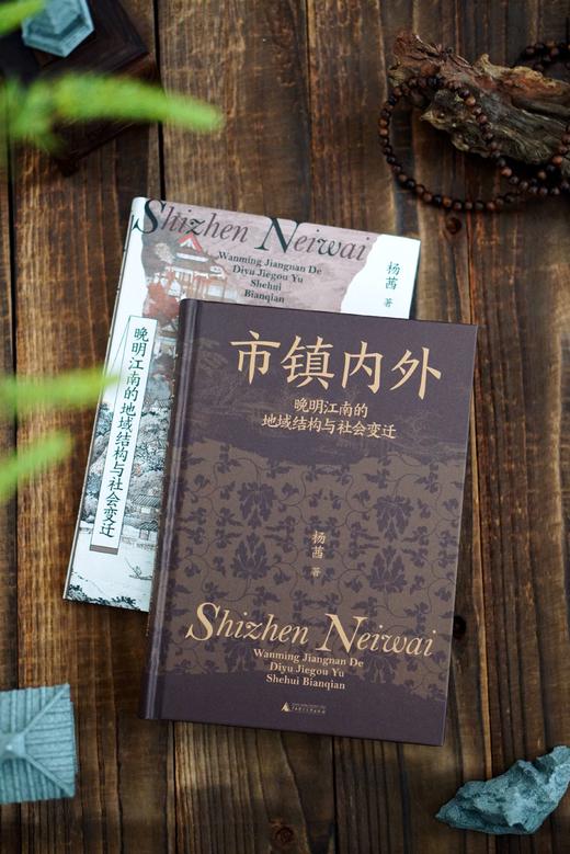 市镇内外：晚明江南的地域结构与社会变迁  杨茜/著  市镇 士绅 江南 明清 社会变迁  广西师范大学出版社 商品图2