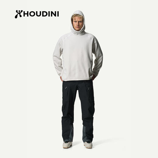 HOUDINI胡丁尼 Boxer魔术箱户外25秋新男套头运动连帽抓绒衣卫衣 830057 商品图2
