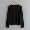 【à perles】扬子纱18针Y领打底衫 商品缩略图4
