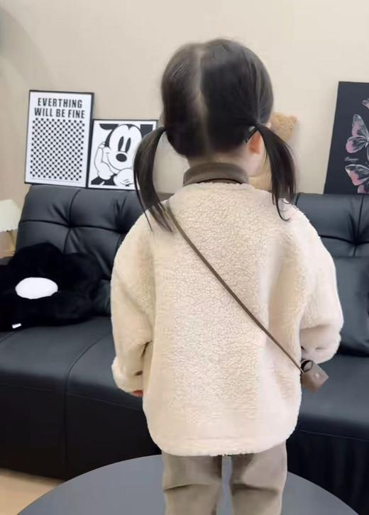 【孤品捡漏】（微脏）G190女童三粒扣颗粒外套-喜出 商品图3