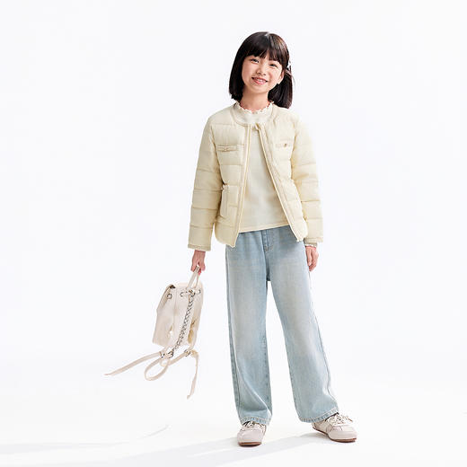 【实体店同款】女童短款羽绒服冬季新款安奈儿童装AG545457 商品图3