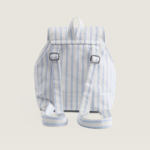 裁缝学苑AQ532双肩包纸样女装新款学生书包条纹大容量通勤背包样板 商品图2