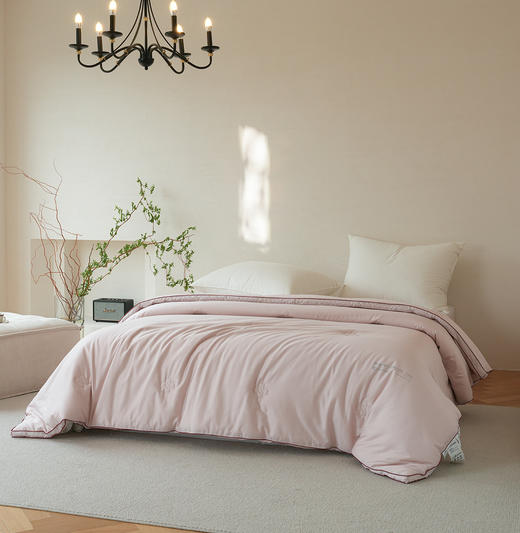 艾草养肤被-冬被-粉色-200*230cm  2500g 商品图1