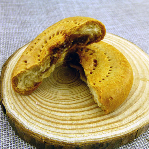 新疆牛奶原馕/玫瑰花夹心馕1kg/箱盒装烤馕新款新品点心酥香点心 商品图3