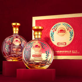 【京东直发】泸州老窖福运双喜500ml*2瓶 可扫码验真伪（含1个礼袋）