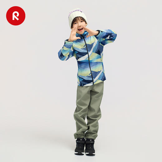 芬兰reima2025秋冬新品男女儿童中童柔软保暖抓绒针织开衫卫衣 商品图4