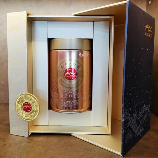 【白牡丹2022年特级】福鼎白茶/核心生态产区/明前春茶/大沁白茶品牌/金罐散茶50克装/自饮装/礼盒装 商品图6