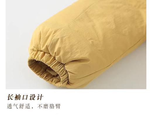 【孤品捡漏】（微脏）G244鹅黄女童加厚加绒棉服-喜出 商品图3