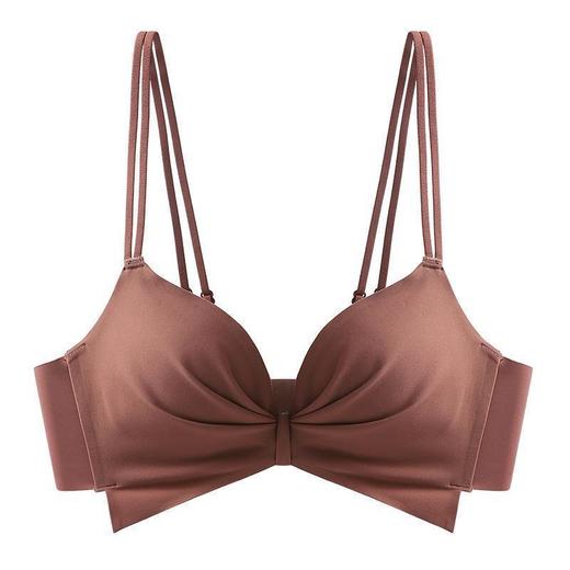 【小胸女孩的蜜桃魔法🍑】细肩带美背内衣 小胸聚拢收副乳防外扩防下垂显大文胸不空杯胸罩，细肩带美背内衣，聚拢显大不空杯，轻松穿出圆润曲线✨舒适无痕，颜值与功能双加分！ 商品图8