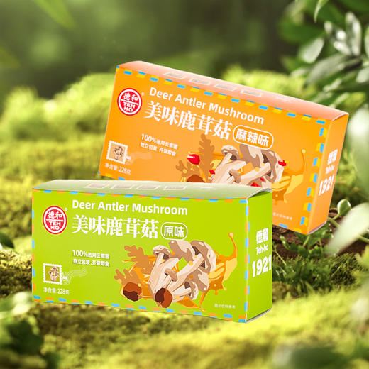 德和 美味鹿茸菇 开袋即食菌子 云南特产 办公室休闲零食#云南菌子 商品图1