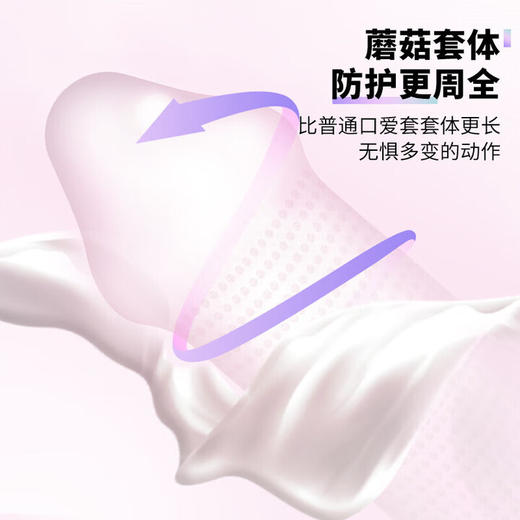 倍力乐口交套避孕套口用情趣颗粒套套 果味安全套超薄成人情趣用品30只 商品图7