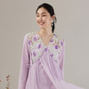 【林栖设计小店】（现货）【两种穿法】镂空绣花连衣裙配吊带拼飞片宽松2025秋冬新款两件套女T1954115 商品缩略图10