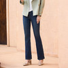 半身缘女裤 秋季简洁时尚洗水牛仔裤253202M10120028 商品缩略图3