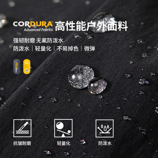 棉仓366818018-考杜拉纸感尼龙户外软壳长裤 商品图2