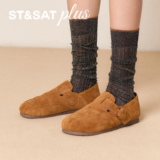 星期六复古百搭款舒适圆头勃肯SSD3111040 商品图0