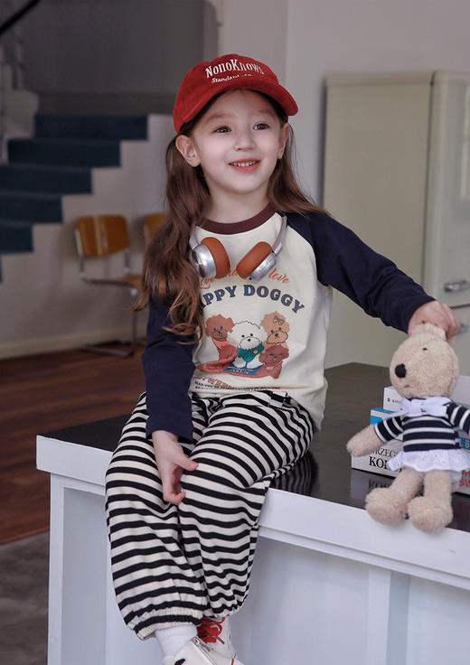 （两件加入购物，满减到手39.9两件）西蒙日记·儿童卡通插肩袖百搭T恤 商品图6