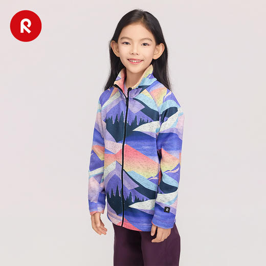 芬兰reima2025秋冬新品男女儿童中童柔软保暖抓绒针织开衫卫衣 商品图2