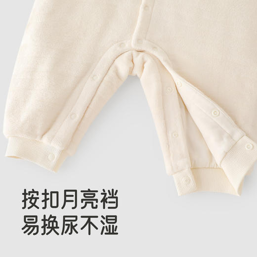 【商场同款】英氏儿童针织爬服哈衣长袖蛤衣男宝宝冬季保暖新款 商品图2