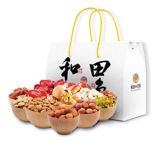 禾田印象·新疆特色干坚果全家福礼盒 3962g  新疆特产送礼倍有面儿 商品图0