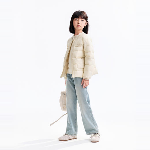 【实体店同款】女童短款羽绒服冬季新款安奈儿童装AG545457 商品图5