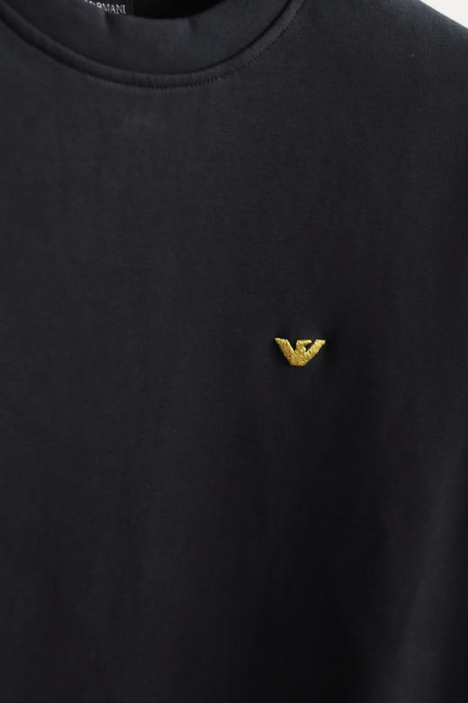 E@ 金标小刺绣 双面平纹 经典圆领卫衣 WY901 商品图4