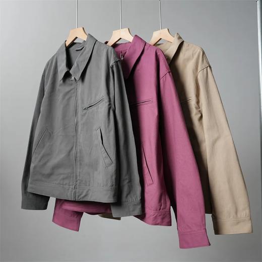 （男女同款） 休闲拉链茄克/底特律夹克牛仔外套 商品图1