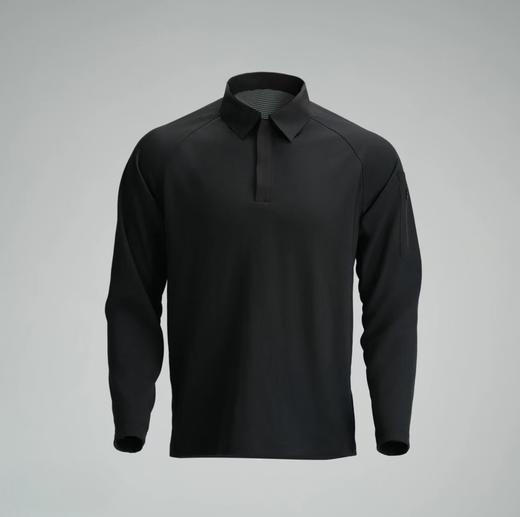 鹰爪速影单导长袖Polo衫 商品图0