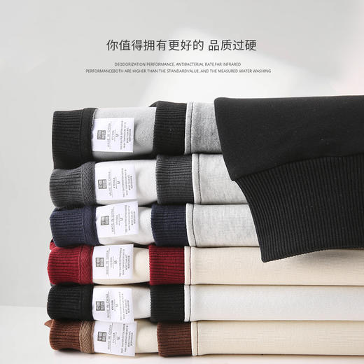 新热卖！JEEP SPIRIT【刺绣拼色卫衣 】男女同款 宽松不紧绷 休闲时尚显瘦 商品图4