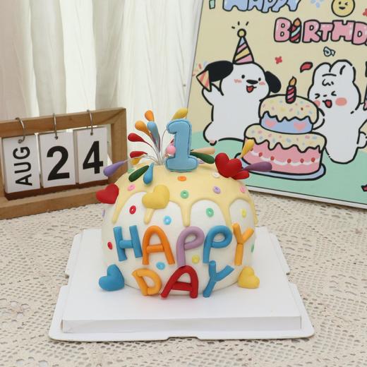 烟花数字蛋糕—数字可改 商品图0