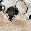 【纯欲法式💖轻薄聚拢】薄款蕾丝收副乳透气无钢圈法式聚拢内衣女士大胸显小胸纯欲文胸罩内裤套装，大胸显小的秘密武器！透气无钢圈，舒适一整天✨ 商品缩略图4