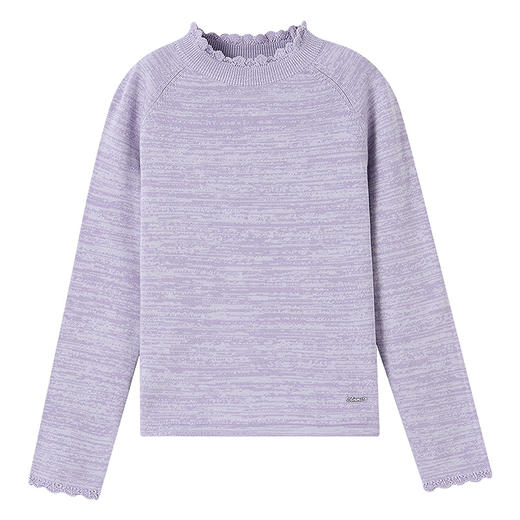 【实体店同款】女童长袖针织衫秋季新款安奈儿童装AG534134 商品图6