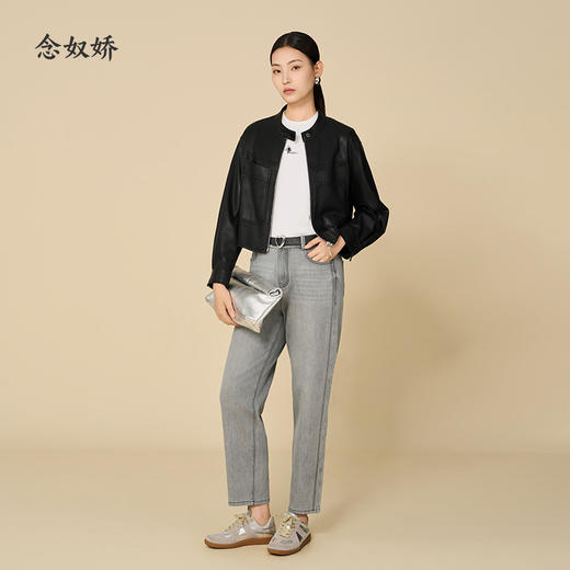 【商场同款】CNT5890 “ 漫步裤 ”萝卜裤型包容显瘦 格雷灰色系好搭配 商品图6