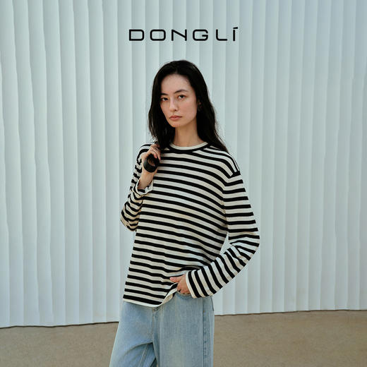 东黎 • 我不被驯化 自我宣言 山羊绒混纺女士打道套衫 5362 商品图0