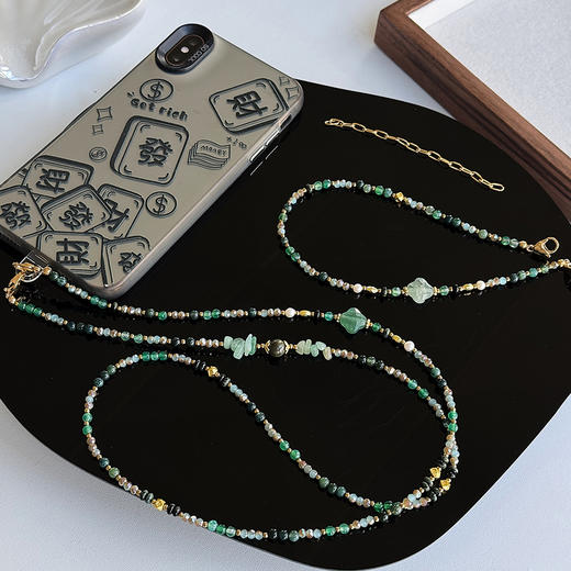 优选丨一链五用【贺福安 天然石套链】项链/手链/手机链 多种用途 购入超划算 商品图7