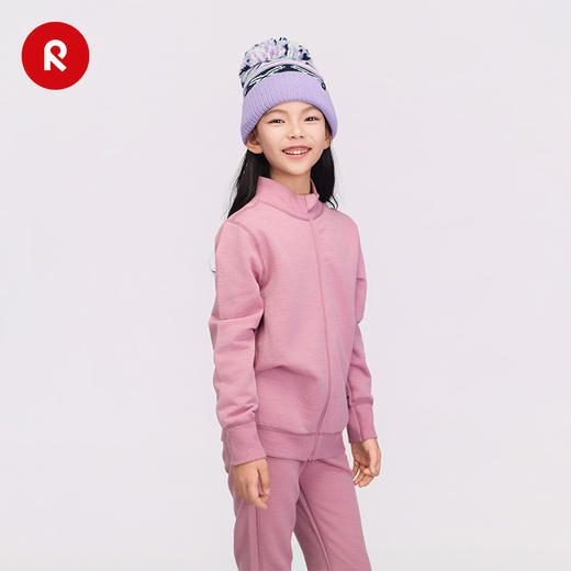 芬兰reima2025秋冬新品男女儿童中童羊毛保暖透气针织卫衣夹克 商品图3