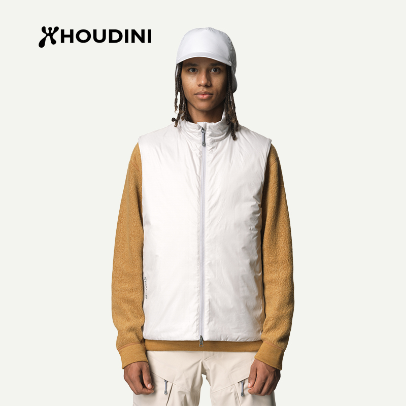 HOUDINI胡丁尼 Dunfri Vest 邓菲户外男秋冬轻便保暖防风棉马甲背心820024