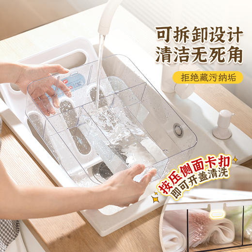【收纳盒+密封袋90只+保鲜膜罩50只】易优家4in1收纳盒系列 商品图4