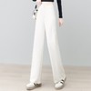 YM MSN25183高端窄版阔腿裤时尚垂感高腰宽松新款直筒裤 商品缩略图1