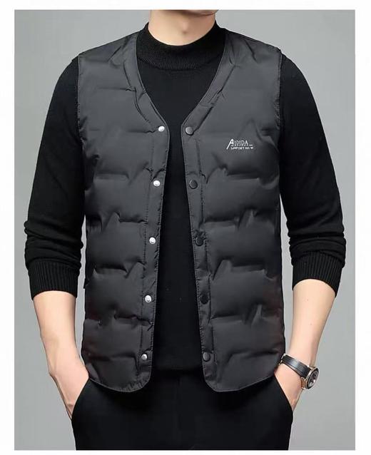 【孤品捡漏】（绒子含量90%）G193男款羽绒马甲-喜出 商品图1