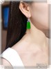 正冰种浓艳绿无事牌耳坠【5270508】具体价格微信咨询 商品缩略图4