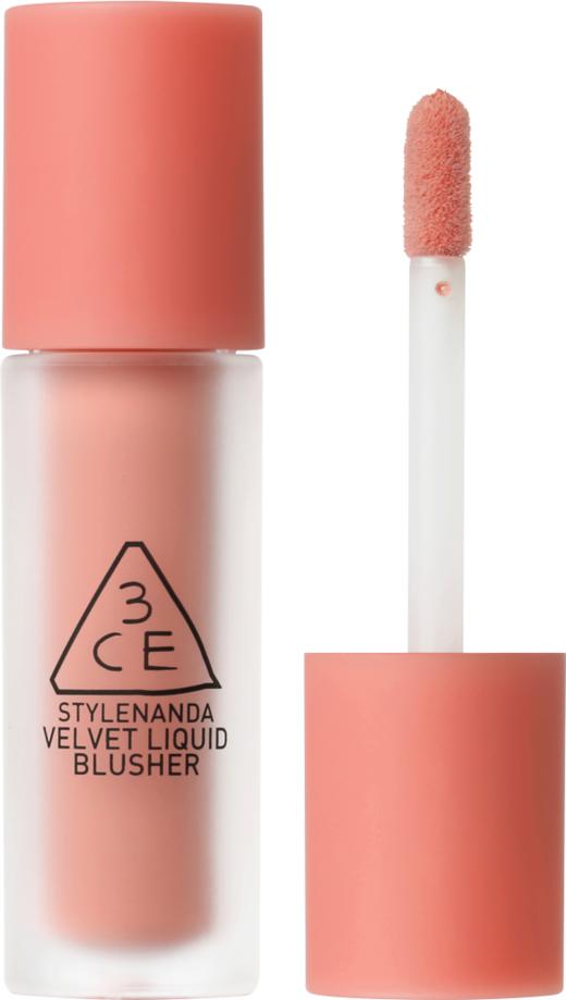 8809664981302	三熹玉3CE	丝绒液体晒红自然胭脂持久裸妆膨胀高光提亮黄皮显白 商品图0