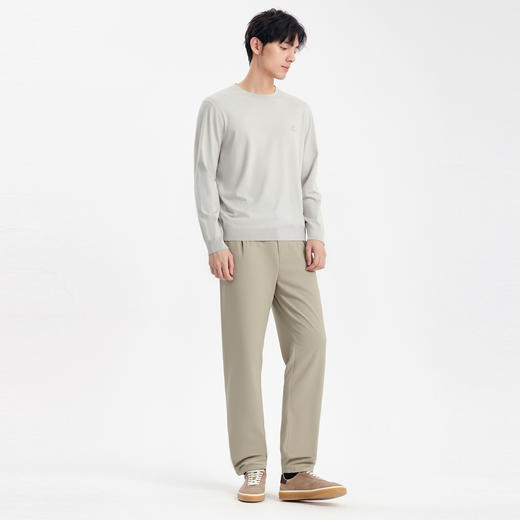 【抗静电&防泼水】圣得西男士5A级抑菌羽绒裤2025秋新款直筒长裤 商品图14