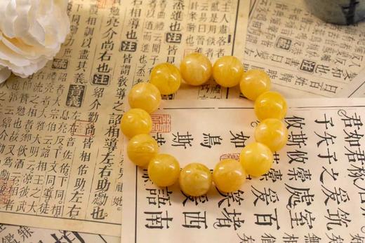 附证书，一周内发货【虎皮纹大咪手串 蜜蜡多功能串】黄蜜蜡虎皮纹，大咪数手串珠串17mm；108蜜蜡多功能串，项链、手串、手持 商品图2