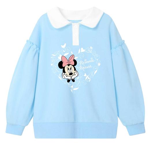 迪士尼女童卫衣春秋2023新款春季休闲儿童衣服洋气时髦女大童春装 商品图7