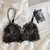 【纯欲法式💖轻薄聚拢】薄款蕾丝收副乳透气无钢圈法式聚拢内衣女士大胸显小胸纯欲文胸罩内裤套装，大胸显小的秘密武器！透气无钢圈，舒适一整天✨ 商品缩略图6