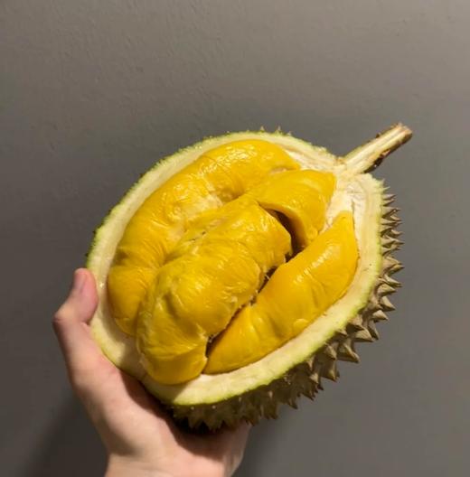 爆笑品牌马来西亚液氮D197猫山王榴莲钻级双A果保五房 商品图0